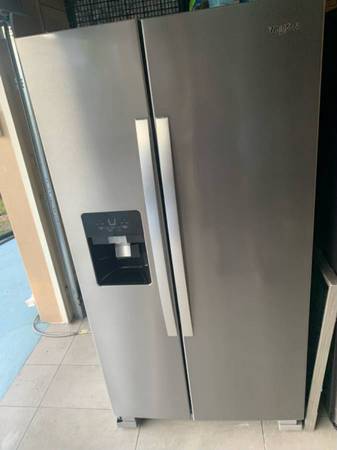 Stainless refrigerator 1