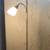 ►► Floor Lamp - Torchiere with Reading Lamps - Gray 1 thumbnail