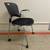 HERMAN MILLER Caper Stacking Chair Office w/ Wheels Black - EXCELLENT 2 thumbnail