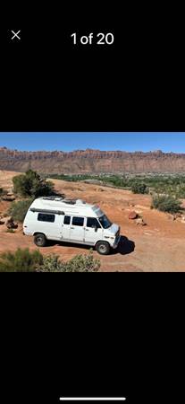 1994 chevy 3500 camper van 1