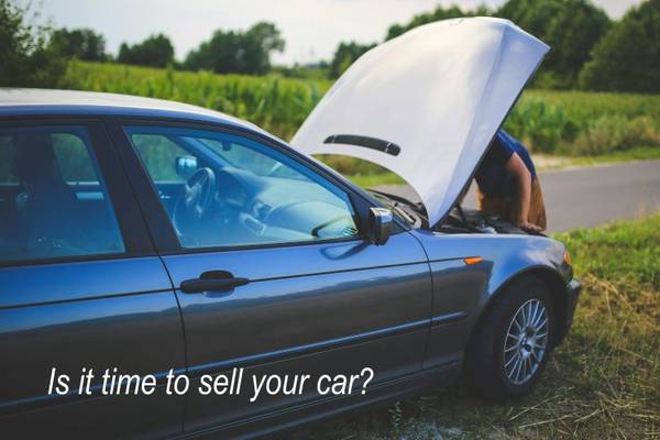 You've been thinking about selling the car....we can help. 1