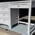 Vintage Cape Cod Cottage White Wicker 4 Drawer Desk by Lexington 1 thumbnail