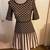 Women’s Black & Beige Dress, size petite XXS 2 thumbnail