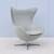 Danish Mid-Century Arne Jacobsen for Fritz Hansen Egg Lounge Chair 5 thumbnail