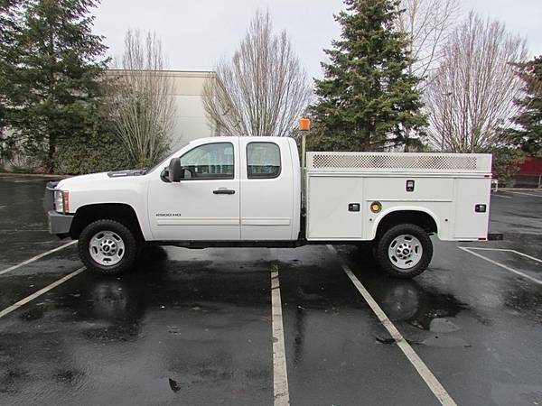 2013 Chevrolet Silverado 2500HD 4x4 Service Utility Body Truck - $15995.0063623442019971123
