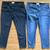 2pr Sz 14 Democracy Ab Tech Straight leg -1 Black & 1 Blue Denim Jeans 5 thumbnail