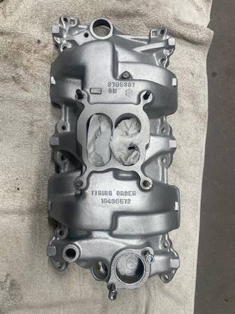 1962 Corvette 327 340 HP Aluminum Intake Mainford 3795397 1