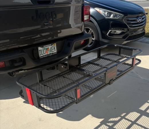 Cargo Carrier (Folding Hitch Mount) 1