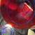 Two (2) Yalos Casa Murano Red Iridescence Charger Plates 7 thumbnail