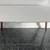 Structube Mid-Century Modern Dining Table – White & Wood 2 thumbnail
