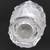 Lalique style frosted leaded crystal vase with cherub sculpture motifs 4 thumbnail