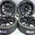 22" RIMS/TIRES JEEP TRACKHAWK 5X127MM SATIN BLACK PACKAGE 2853522 DURA 1 thumbnail
