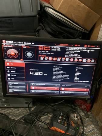 MSI Computer i7 -7700K, windows with R7 Radeon graphics - $200 (NE Portland)63470990265729122