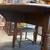 Vintage drop leaf dining table with 6 chairs 6 thumbnail