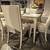New☆ Creamy Dining Table 6 chairs sideboard set 4 thumbnail