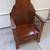 LIKE NEW SOLID OAK HALL TREE WITH CHARACTER (PIC) 2 thumbnail