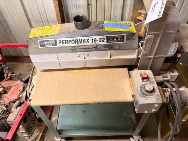 Performax 16-32 Portable Drum Sander 1