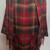 One Size Fits Most Women's Rare Vintage PENDLETON Red Multi-color Plai 1 thumbnail