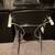 Black wood desk and leather chair 2 thumbnail