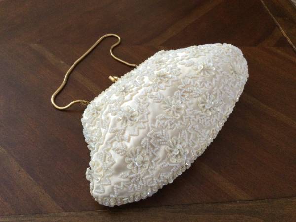 Beaded Vintage Bag 1