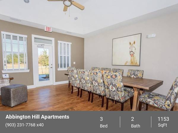 $1,207 / 3br - 1153ft2 - Fitness Center, Laundry Facility, Gazebo with Sitting Area (Brownsboro Texas)64037558892034120