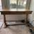 Classic Pier 1 solid wooden desk 1 thumbnail