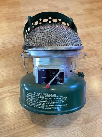 Coleman calentador catalítico - $45 (Bellingham)63435791940739123
