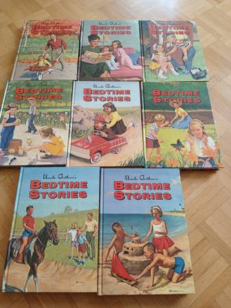 8- UNCLE ARTHUR BEDTIME STORIES - hardcover books 1