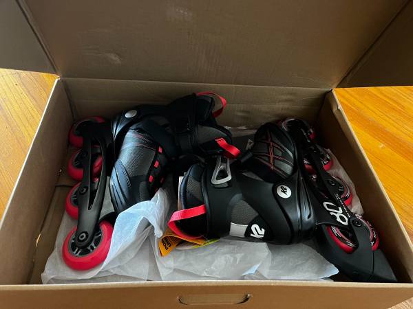 K2 Alexis 80 Boa Gray-Coral Womens Inline Skates/ Roller blades - New 1