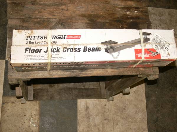 2 Ton Cross Beam Floor Jack - New In Box 1
