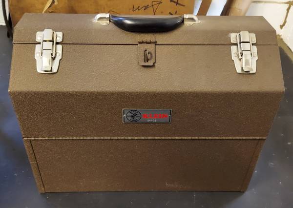 * * * THE Vintage KLEIN Tool Box New in the Box New Old Stock * * * 1