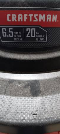 Craftsman 20 gallon shop vac 1