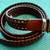 Perry Ellis Portfolio Mens Brown Braided Leather Belt Size 44 New ! 1 thumbnail