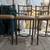 3 Bar Chairs Brown Metal Base with Tan Leather Seats! 7 thumbnail