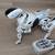 Unique Black and White RC Robot Dog Toy with Remote Control 1 thumbnail