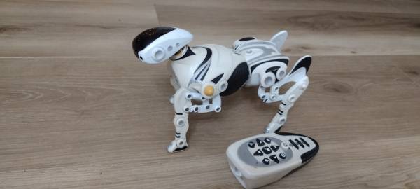 Unique Black and White RC Robot Dog Toy with Remote Control 1