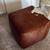 Room and board cow leather ottoman 2 thumbnail