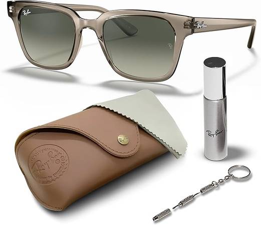 Ray-Ban RB4323 Square sunglasses w/ eyewear kit *PRICE FIRM* 1