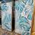 Pair of Tropical Coloring Palms Painted over Canvas Print & Gold Trim! 5 thumbnail