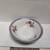 Yamatsu Japan Iridescent Purple Trim Rose Floral Serving Bowl Dinner 1 thumbnail