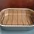 * COPPER COATED STEEL ROASTER  PAN 15” w/  Rack and handles. LIKE NEW. 1 thumbnail