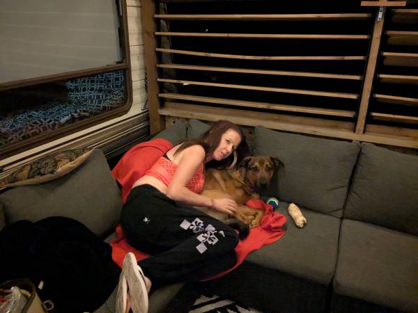 Need a spot for my pup and i 1