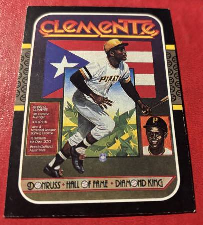 Roberto Clemente Pirates leaf Hall Of Fame 1