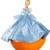 Brand New Disney Cinderella, Hello Kitty Pumpkin Push-Ins 1 thumbnail