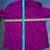 Attention Women's Button Down Dress Shirt Maroon Long Sleeve Size XL 9 thumbnail