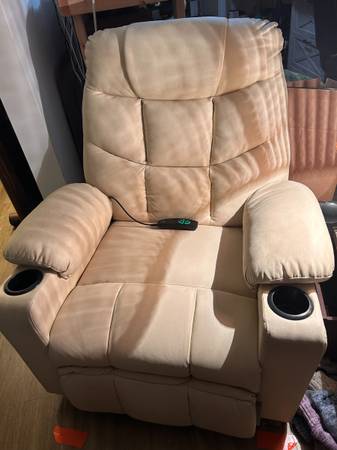 RECLINER Electric -- Ivory 1