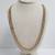 NEW 14k Solid Gold Chain Necklace Iced Diamonds 4 thumbnail