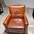 Pottery Barn Vintage Leather Club Chair (Recliner) 4 thumbnail