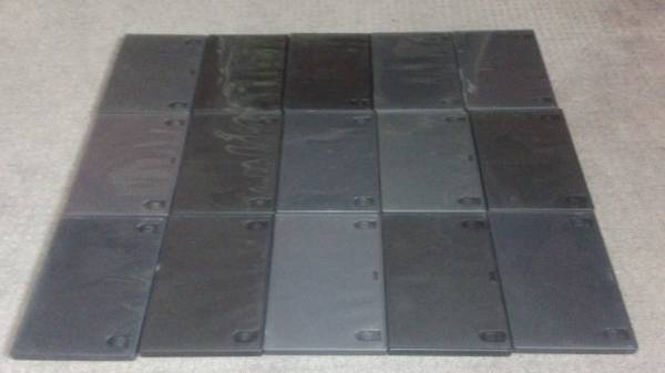 Lote de 20 fundas negras vacías para DVD - $11 (Bronx)63435904558081121