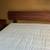 Mid Century Modern solid Walnut bed frame and mattress 1 thumbnail